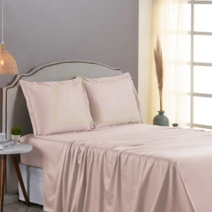 Fronha Algodão Egípcio 1000 Fios | Toque Gelado Acetinado | Com Aba 5 cm | 70×50 cm Interno