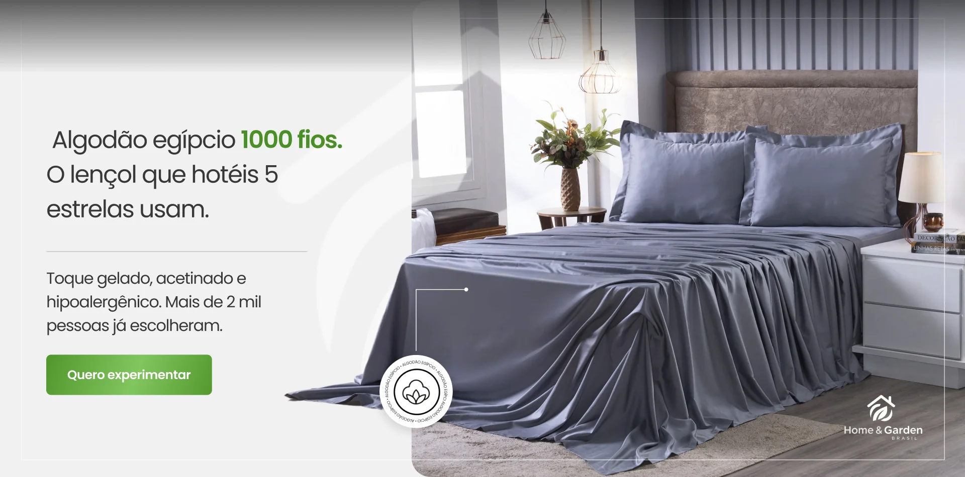 Home Garden Brasil - Egípcio